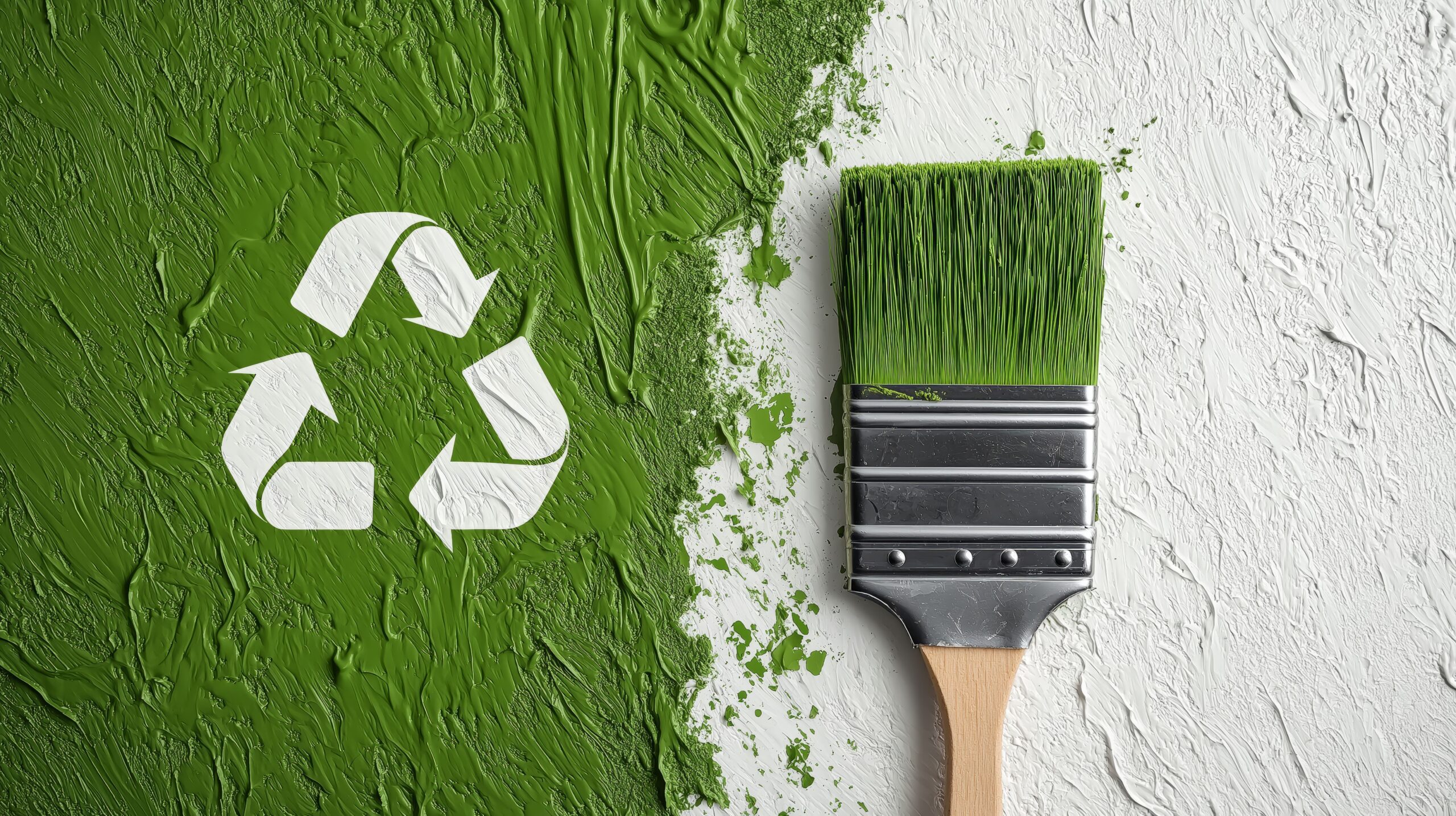 eco green painting
